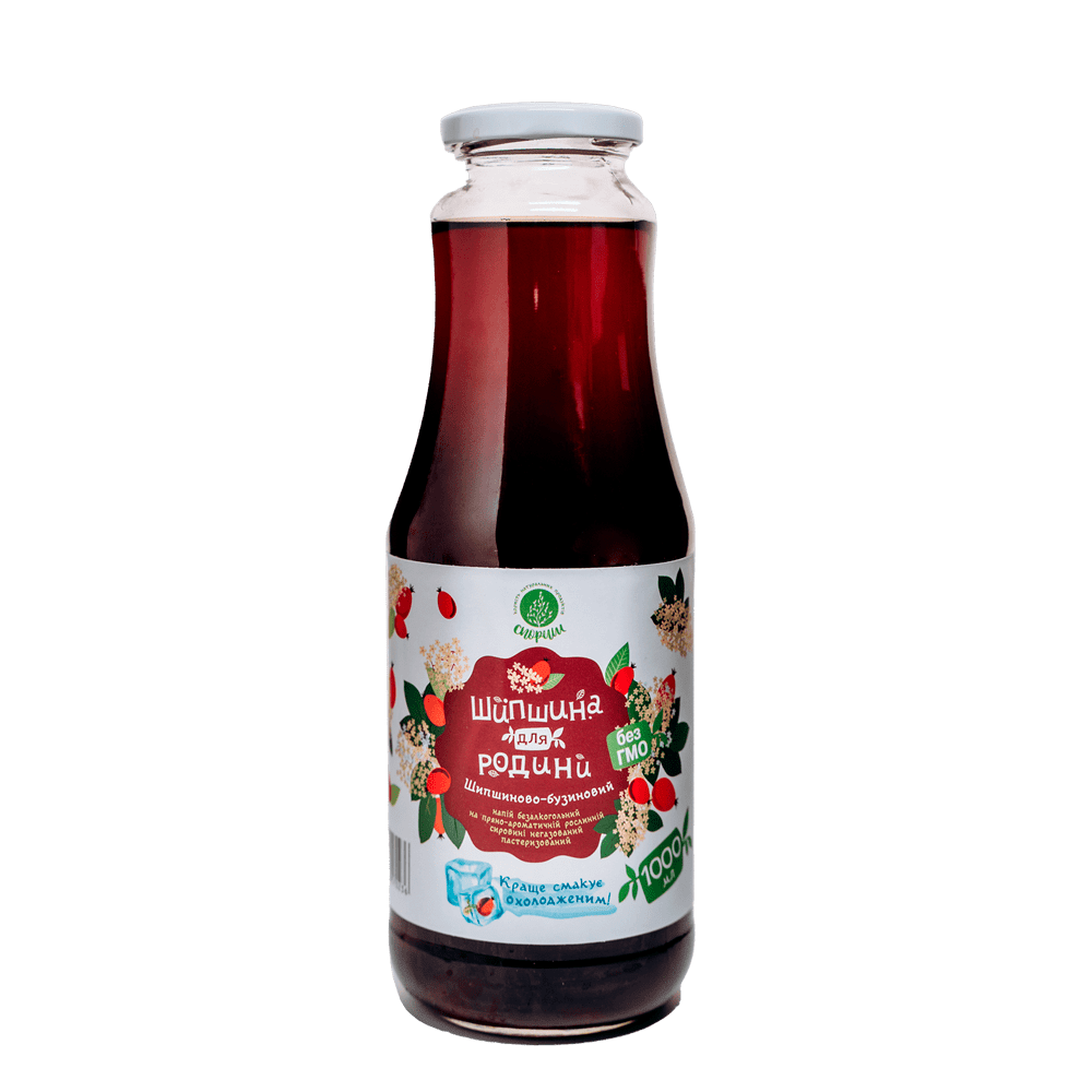 Rosehip-elder drink