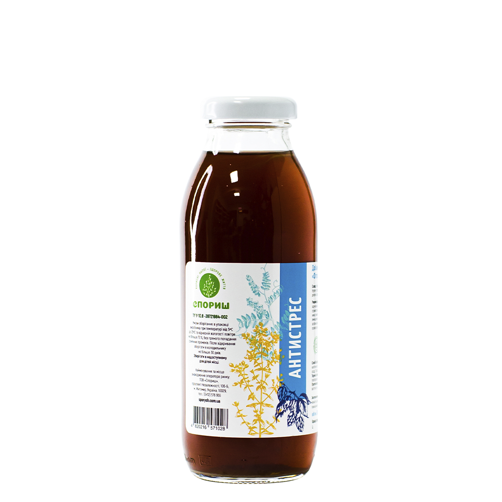 Dietary supplement «Phytosyrup antistress»