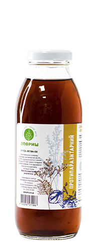 Dietary supplement «Phytosyrup antiparasitic»