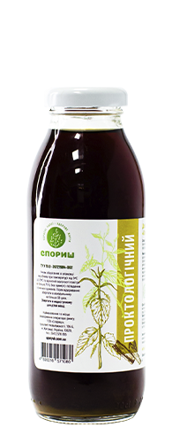 Dietary supplement «Phytosyrup proctological»